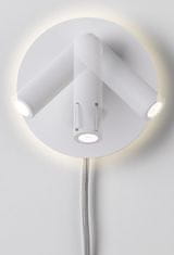 Paulmann PAULMANN LED nástěnné svítidlo Tabari 4 W/ 1,4 W bílá/chrom, kov 789.18 78918