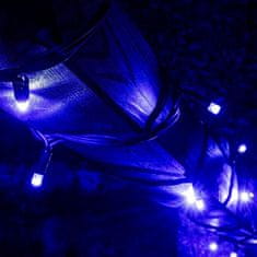 DecoLED LED světelná sada na stromy vysoké 6-8m, modrá