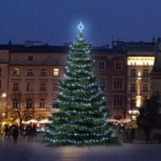 DecoLED LED světelná sada na stromy vysoké 6-8m, ledová bílá