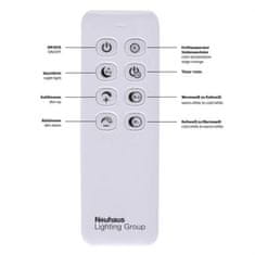 PAUL NEUHAUS LEUCHTEN DIREKT is JUST LIGHT LED stropní svítidlo v barvě oceli v moderním designu s dvěma světelnými kříži 2700-5000K