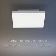 PAUL NEUHAUS LEUCHTEN DIREKT is JUST LIGHT LED stropní svítidlo v bílé, bezrámečkové provedení s nastavitelnou barvou světla a funkcí stmívání 2700-5000K