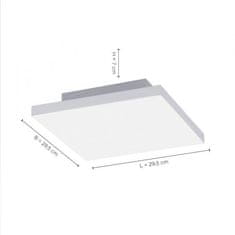 PAUL NEUHAUS LEUCHTEN DIREKT is JUST LIGHT LED stropní svítidlo v bílé, bezrámečkové provedení s nastavitelnou barvou světla a funkcí stmívání 2700-5000K