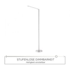 PAUL NEUHAUS LEUCHTEN DIREKT is JUST LIGHT LED stojací svítidlo s teple bílým světlem s nastavitelnou výškou a stmíváním tlačítkem 2700K