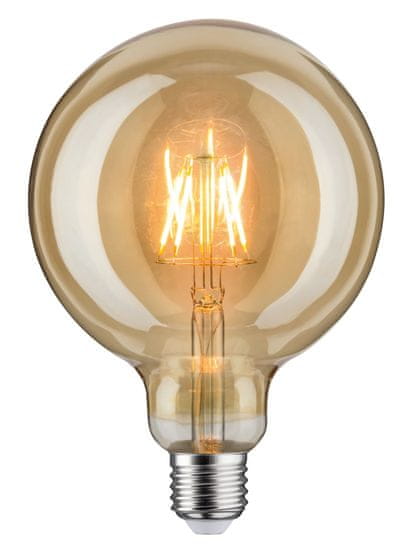 Paulmann PAULMANN LED Vintage Globe 125 6,5W E27 zlatá 1700K 284.03 28403