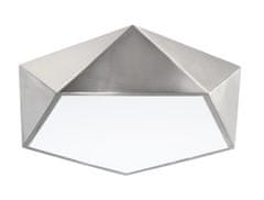 Nova Luce Nova Luce Kubisticky laděné stropní svítidlo Darius v různých barevných variantách - 400 x 100 mm, 4 x 10 W, stříbrná NV 8186204