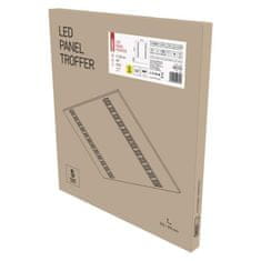 Emos EMOS LED panel troffer 60x60, čtvercový vestavný bílý, 27W, neutrální bílá, UGR ZR1722