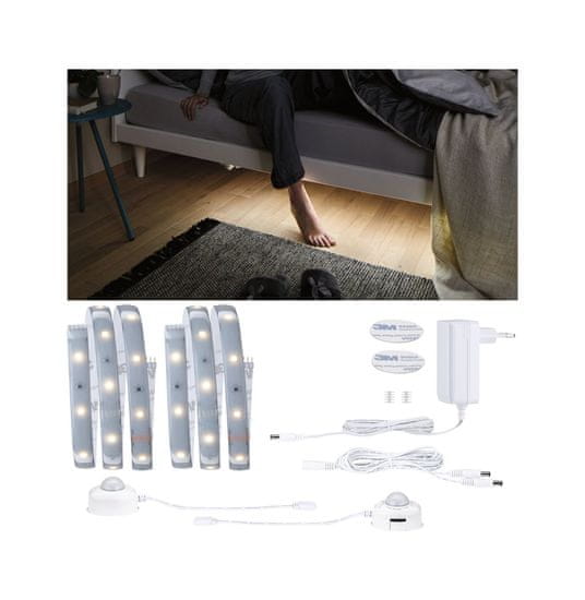 Paulmann PAULMANN MaxLED 250 LED Strip Night Comfort základní sada 1m 2x4W 60LEDs/m 2700K 24VA 78894