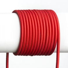 RED Design Rendl RENDL FIT 3X0,75 1bm textilní kabel červená R12224