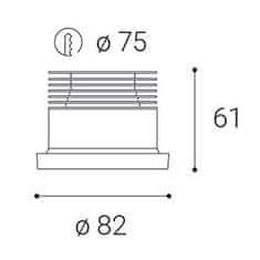 LED2 LED2 2150421 SPOT A, W 9W 2700K