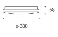 LED2 LED2 1340351 JOTA 38, 24 3CCT 3000K/4000K/6000K STROPNÍ BÍLÉ