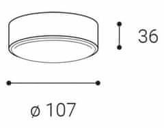 LED2 LED2 5131731 ROLO, 6 3000K STROPNÍ BÍLÉ