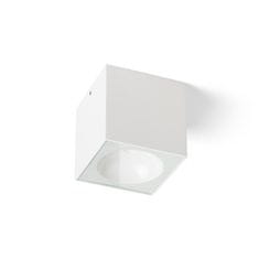 RED Design Rendl RENDL SENZA SQ stropní bílá čiré sklo 230V LED 6W IP65 3000K R13624