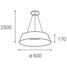 LED2 LED2 3272753DT KATY 60 Z, B DIM 60W 2CCT 3000K/4000K závěsné černé