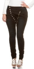 Amiatex Dámské jeans 76756, černá, 44