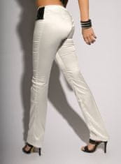 Amiatex Dámské jeans 77781, bílá, 40