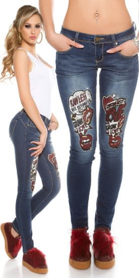 Amiatex Dámské jeans 77950