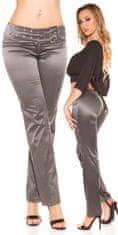 Amiatex Dámské jeans 78757, antracitová, 40