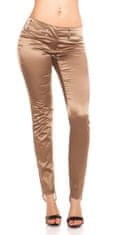 Amiatex Dámské jeans 78734, cappucino, 38