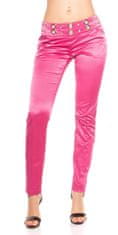 Amiatex Dámské jeans 78741 + Ponožky Gatta Calzino Strech, růžová, 38