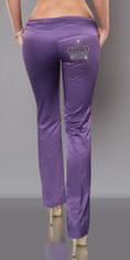 Amiatex Dámské jeans 78773, fialová, 36
