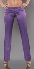 Amiatex Dámské jeans 78773, fialová, 36