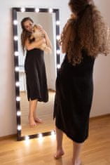 MMIRO , F2-B, Stojací hollywoodské make-up zrcadlo s osvětlením 160 x 60 cm | černá F2-B