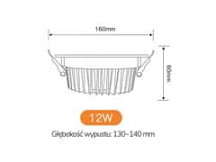 sarcia.eu LED stropní svítidlo GL Series 12W RGB+CCT ZigBee 3.0 HUE TUYA