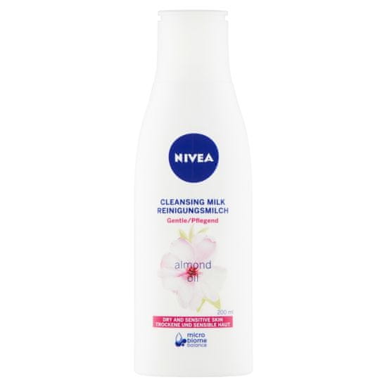 Nivea Jemné čistící pleťové mléko, 200 ml