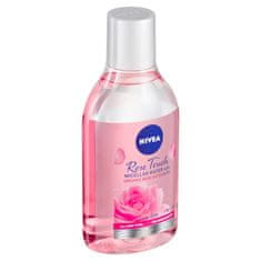 Nivea Rose Touch Dvoufázová čistící micelární voda, 400 ml