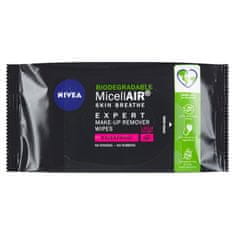 Nivea Nivea MicellAir Expert Biodegradable Expertní odličovací micelární ubrousky, 20 ks