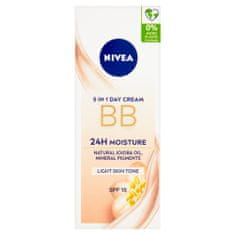 Nivea Nivea Zkrášlující hydr. denní BB krém 5v1 pro světlejší odstín pleti OF 15, 50ml