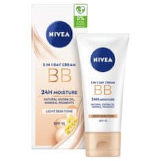 Nivea Nivea Zkrášlující hydr. denní BB krém 5v1 pro světlejší odstín pleti OF 15, 50ml