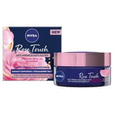 Nivea Nivea Rose Touch noční krém proti vráskám. 50 ml