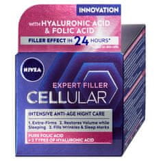 Nivea Cellular Expert Filler noční krém, 50 ml