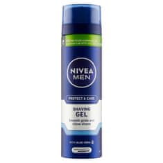 Nivea Men Protect & Care Gel na holení, 200 ml