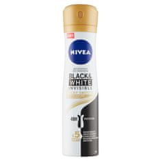 Nivea Black & White Invisible Silky Smooth Sprej antiperspirant 150 ml