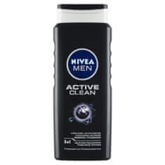 Nivea Men Active Clean Sprchový gel, 500 ml