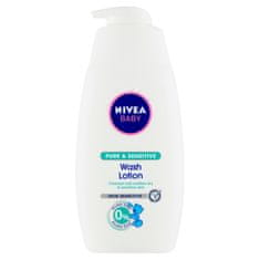 Nivea Baby Pure & Sensitive mycí gel na obličej a tělo, 500 ml