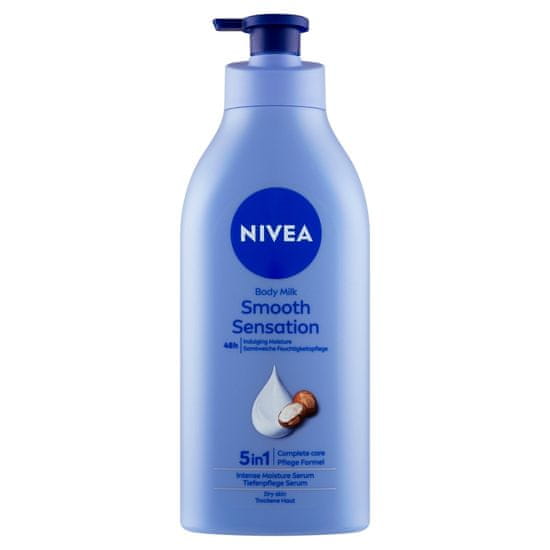 Nivea Smooth Sensation Krémové tělové mléko, 625 ml