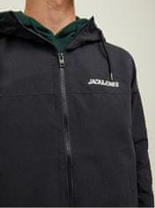 Jack&Jones Pánská bunda JJERUSH 12200208 Black (Velikost L)