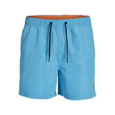 Jack&Jones Pánské koupací kraťasy JPSTFIJI Regular Fit 12225961 Ethereal Blue (Velikost S)