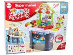 Lean-toys Supermarket Scanner Kit Potraviny pro D