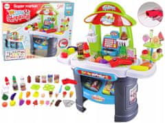 Lean-toys Supermarket Scanner Kit Potraviny pro D