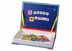 Lean-toys Magnetická kniha puzzle Anglická abeceda Ob