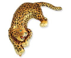 Flexmetal Fóliový balón supershape Leopard divoký 60cm