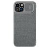 Qin Cloth PRO knížkové pouzdro na iPhone 14 6.1" Gray