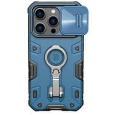 Nillkin CamShield Armor PRO Magnetic pancéřové pouzdro s kroužkem na iPhone 14 PRO 6.1" Blue MagSafe