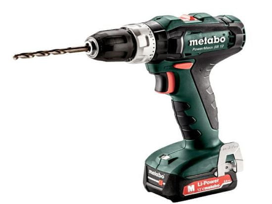 Metabo Příklepová vrtačka 12V 40/17Nm 2X2.0Ah Sb 12