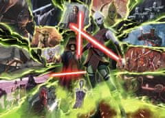 Ravensburger Puzzle Star Wars Záporáci: Asajj Ventress 1000 dílků