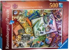 Ravensburger Puzzle Stůl archeologa 500 dílků